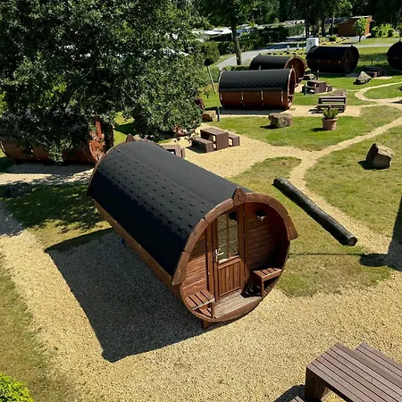 Schlaffass Campingpark Heidewald Camping